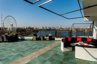 Отель Brater Luxury Бухарест Апартаменты в пентхаусе-8